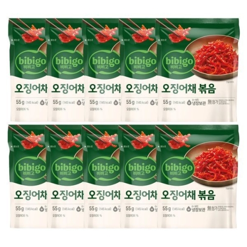 CJ제일제당 비비고 오징어채볶음 55g
