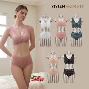 비비안 스킨핏 올레이스 컴포트 브라팬티세트