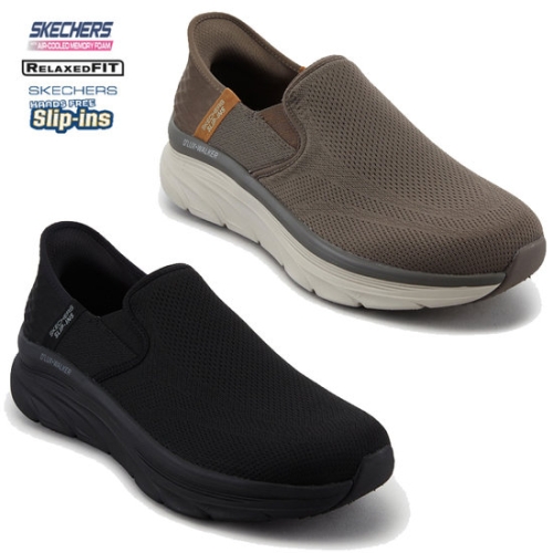 스케쳐스 USA 남성 디럭스워커 슬립인스 SC0MFCEX021-022-K