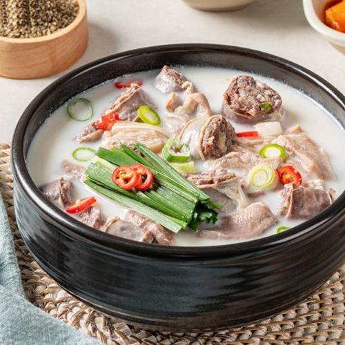 하율푸드  탐라순대국감자탕 토종순대국 700g