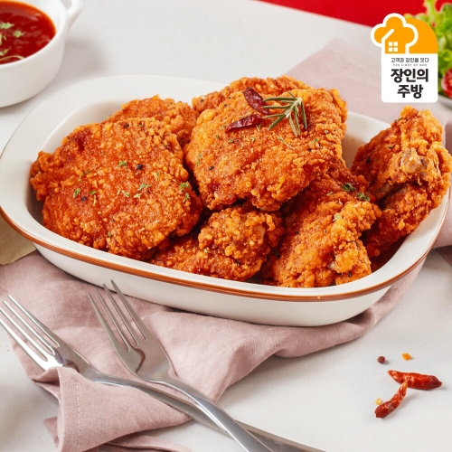 장인의주방  편의점조각치킨 매콤넓적다리 1.25kg