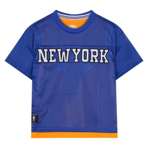 NBA-KIDS KIDS BOS 팀 메쉬 레이어드 티셔츠  블루 (K252TS092P21)