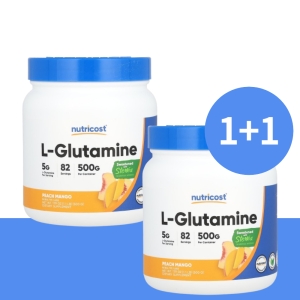 뉴트리코스트 L-글루타민 복숭아 망고 500g