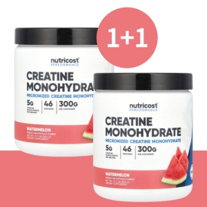 뉴트리코스트 크레아틴 일수화물 수박 300g