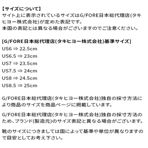 GFORE  지포 여성 골프 신발 스파이크 MG4X2 하이브리드 크로스 트레이너 G4LS2F40 끈 타입 G4 별관