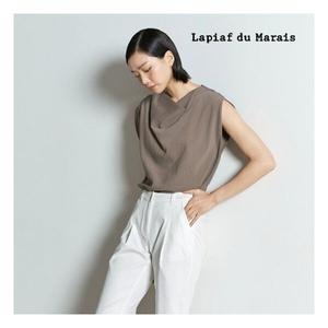 Lapiaf 썸머 슬리브리스카울넥 블라우스 3종 722962