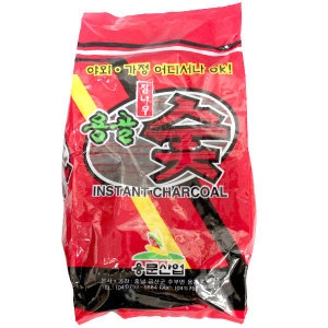 용문산업 용골 참나무 숯 내벗