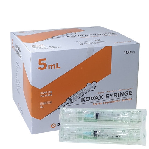 한국백신 일회용주사기 5ml 21G 32mm