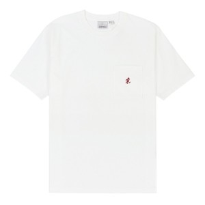 그라미치 ONE POINT 반팔 티셔츠 화이트 G304-OGJ WHITE
