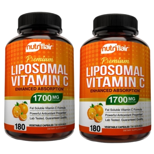 뉴트리플레어 리포조말 리포좀 비타민C 1700mg 180캡슐