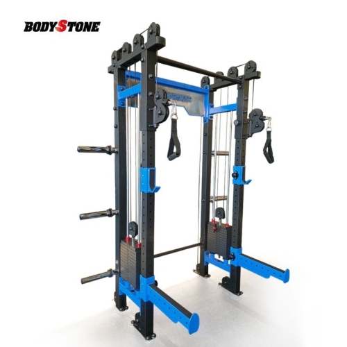 바디스톤  DCR-3000 헬스클럽전용 듀얼케이블 멀티랙 케이블크로스오버 하프랙 헬스클럽용 홈짐 파워랙 웨이트머신 복합머신 듀얼블록