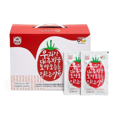 신동영농조합법인 햇또롱 대추방울토마토즙 120ml