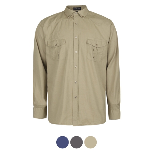 파파브로 베이직 순면 데일리 긴팔 남방 YD-SHA-276 7 8