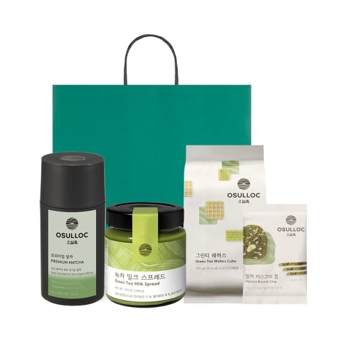 아모레퍼시픽 오설록 말차 달콤 세트(말차비스코티칩15g증정)