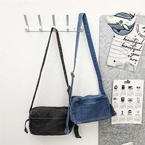 모던 데님 숄더백 캐주얼 크로스백 여성-WFH9XBB