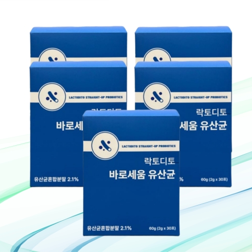 락토디토 바로세움 전립선 유산균 2g 30포