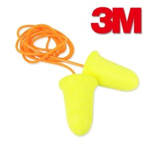 3M EAR Soft FX 312-1260 유선 폼 타입 귀마개/방음귀마개/이어플러그수면용/소음방지용귀마개/끈이달린귀