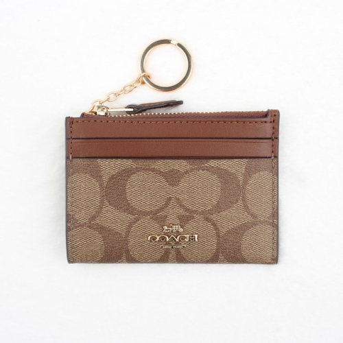 코치 여성 지퍼 동전 카드지갑_CW870-IMXHE