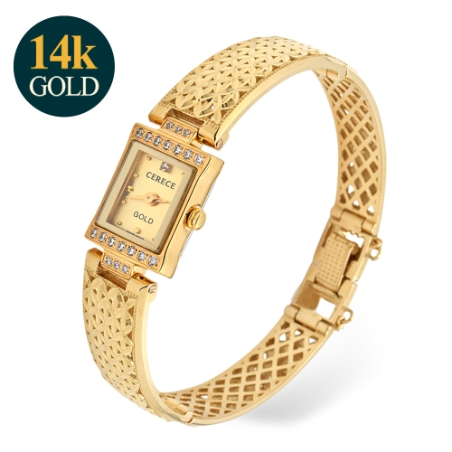 골드모아 여성_14k 트루디 금시계