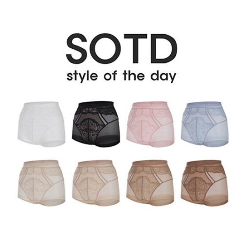 SOTD 슬립업 하이웨스트 거들 보정 팬티