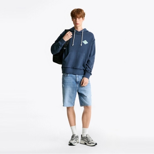 타미힐피거 남성 바시티 그래픽 후디_T32F1TTO34TMT1C1G