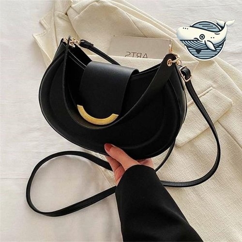 심플 세련된 여성 크로스백 미니 호보백-WFH7HX5