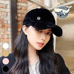 스타일리쉬 퍼 볼캡 여성용 모자 다양한 컬러-WFH74PA