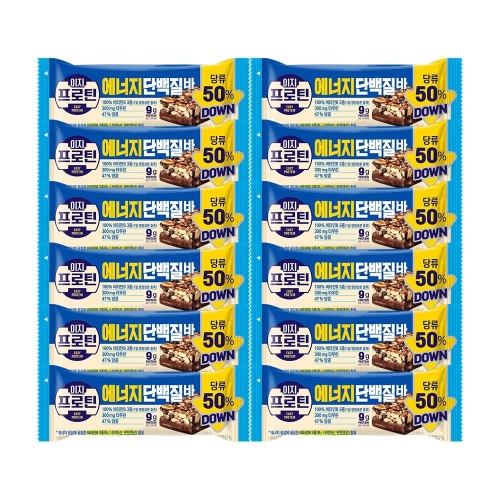 롯데제과 이지프로틴 에너지 단백질바 40g