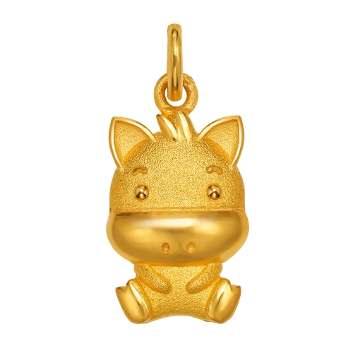 한국금다이아몬드  펜던트 12지신 말 1.875g