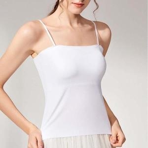 셀러허브 여성 기본 엣지끈나시 슬리브리스 민소매 이너 캡내장 S31555099