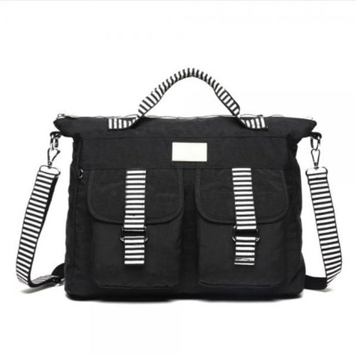 크로스 겸용 패브릭 토드 백 데일리백 여행 보조가-WC5B595