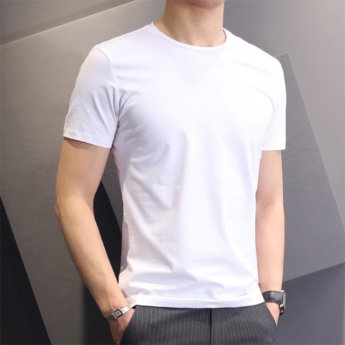 심플 빅사이즈 라운드 반팔 티셔츠 남녀공용 반팔티 DMG-TSH-Q4267970