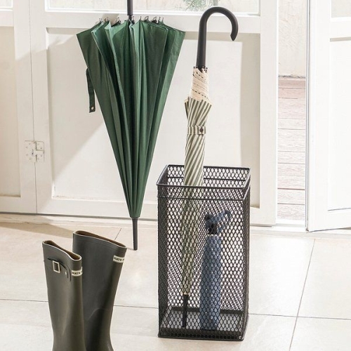 자연주의 우산 블랙 사각 우산꽂이 J52N905004000 가볍고 튼튼한 FR