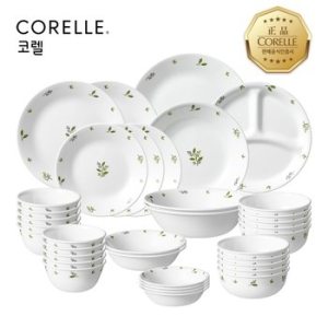 코렐 팬시스티치 원형 10인 홈세트 36P