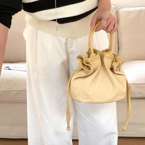 잇백잇슈 캔버스버킷토트백 조리백 파우치 트렌디 33105029