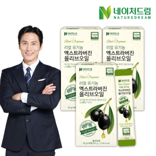 네이처드림 리얼 유기농 엑스트라버진 올리브오일 스틱 140g (10gx14포)