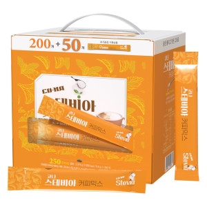 모카씨엔티  코나 스테비아 커피믹스 250T