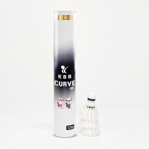 KBB  커브88 curve88 배드민턴 셔틀콕 케이비비 학생 동호인 연습용 경기용 입문자용 방과후 용산스포츠 용스 1개 12개입 ..