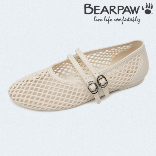 베어파우 AVA 여성 아이보리 젤리슈즈 메리제인 K3018030RB-W