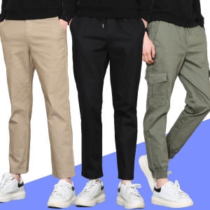 팬츠하우스 남성 9부 밴딩 슬랙스_SH101