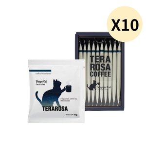 테라로사  드립백 슬리피캣 디카페인 10개입