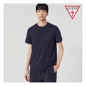 게스언더웨어 남성 피케 배색 반팔티 NN2K0344 763602