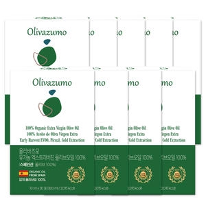 엔에이치바이오 올리바즈모 유기농 엑스트라버진 올리브오일 스틱 300ml(10mlx30포)