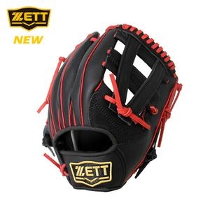 제트  11.75인치 올라운드 브론즈급 BPGK-3535 블랙/레드 소가죽 글러브 입문용