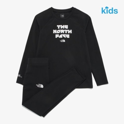 노스페이스 노스페이스키즈 NT7TR21 즈 서프사이드 긴팔 상하세트 STU 딜