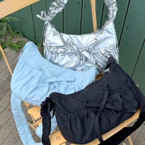 기타 시스터즈 시스터즈 리본 투포켓 곱끈 포인트의 숄더백 19297179