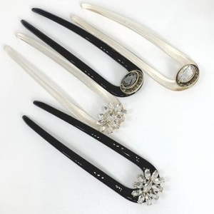 캐슬  크리스탈 U자비녀 7160260