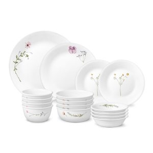 코렐 프레스 플라워 4인 홈세트 16P