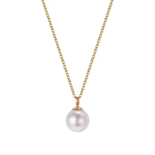 티르리르  18K 듀 해수진주 목걸이 6.5mm TNPK8G00293S