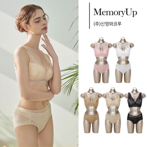 신영와코루 메모리업 쿨 퀸즈 브라팬티 5세트